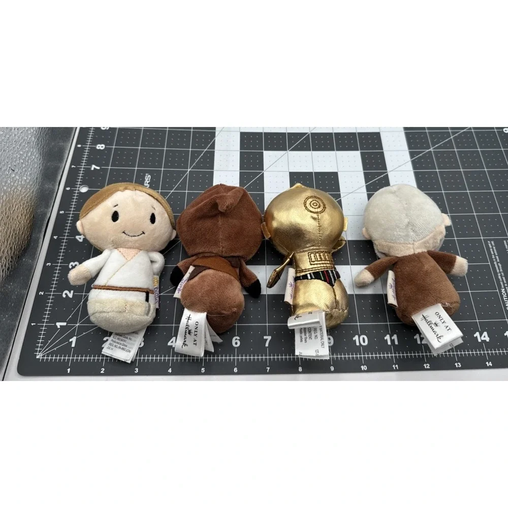 Hallmark Itty Bittys Star Wars Collector Set Skywalker C3PO Obi-Wan‎ Kenobi Jawa